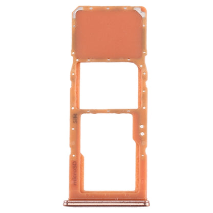 For Galaxy A70 SIM Card Tray + Micro SD Card Tray (Orange) - Card Socket by PMC Jewellery | Online Shopping South Africa | PMC Jewellery | Buy Now Pay Later Mobicred