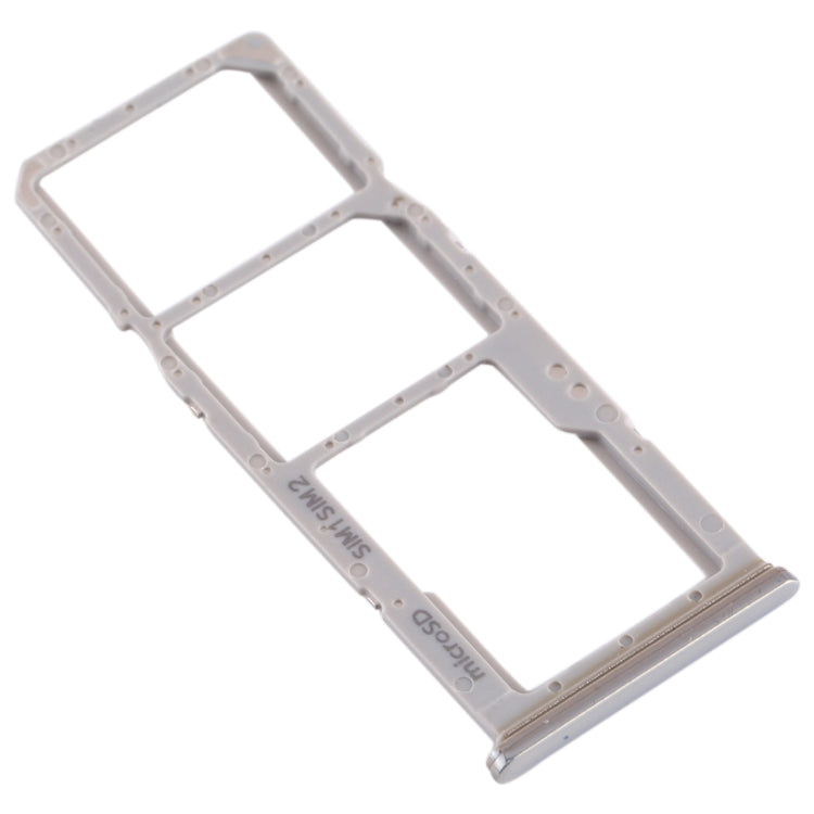 For Galaxy A70 SIM Card Tray + SIM Card Tray + Micro SD Card Tray (Grey) - Card Socket by PMC Jewellery | Online Shopping South Africa | PMC Jewellery | Buy Now Pay Later Mobicred