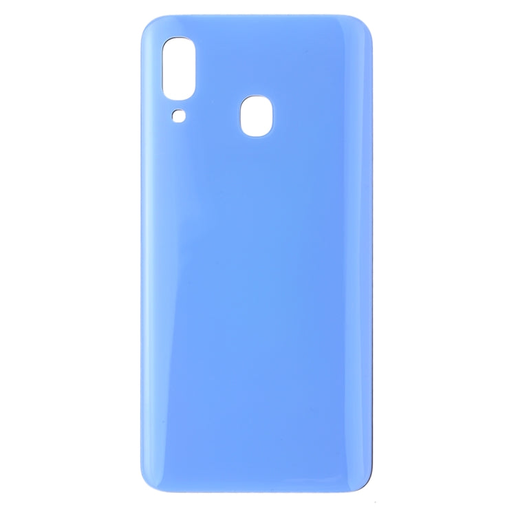 For Galaxy A40 SM-A405F/DS, SM-A405FN/DS, SM-A405FM/DS Battery Back Cover (Blue) - Back Cover by PMC Jewellery | Online Shopping South Africa | PMC Jewellery | Buy Now Pay Later Mobicred