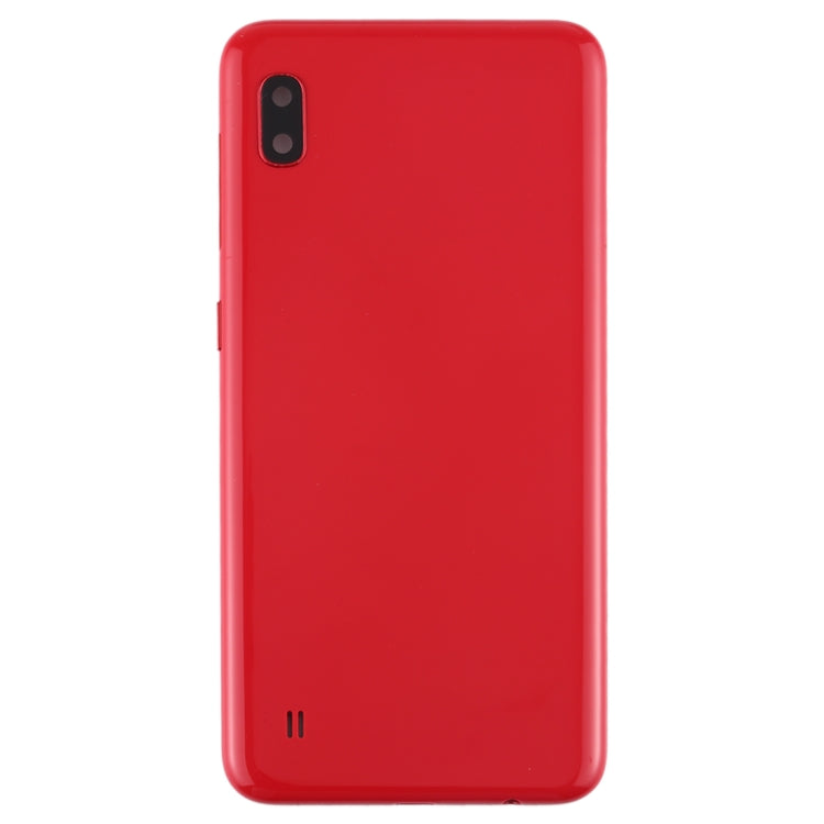 For Galaxy A10 SM-A105F/DS, SM-A105G/DS Battery Back Cover with Camera Lens & Side Keys (Red) - Back Cover by PMC Jewellery | Online Shopping South Africa | PMC Jewellery | Buy Now Pay Later Mobicred