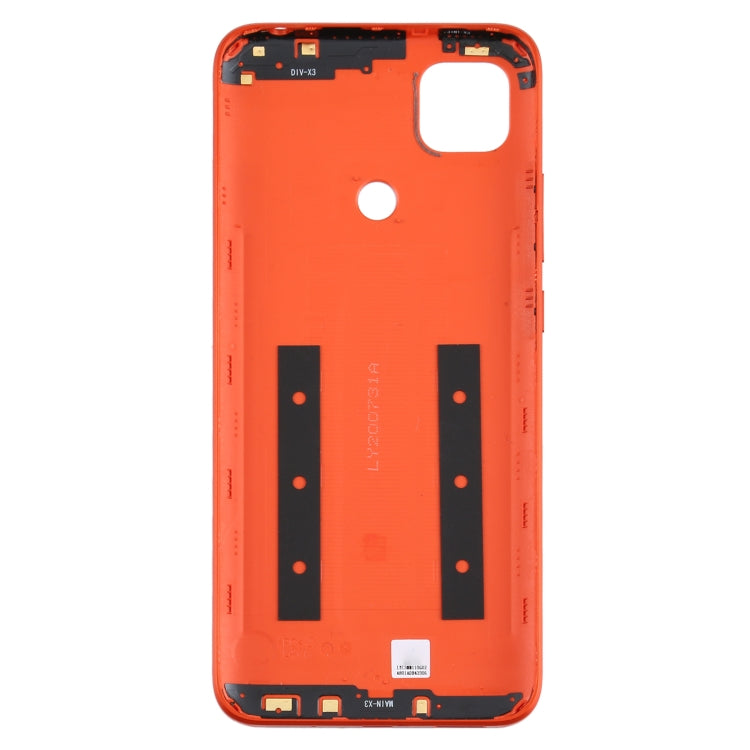 Original Battery Back Cover for Xiaomi Redmi 9C/Redmi 9C NFC/Redmi 9 (India)/M2006C3MG,M2006C3MNG,M2006C3MII,M2004C3MI(Orange) - Back Cover by PMC Jewellery | Online Shopping South Africa | PMC Jewellery | Buy Now Pay Later Mobicred
