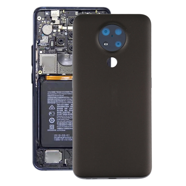 Original Battery Back Cover for Nokia 3.4 / TA-1288 / TA-1285 / TA-1283(Black) - Back Cover by PMC Jewellery | Online Shopping South Africa | PMC Jewellery | Buy Now Pay Later Mobicred