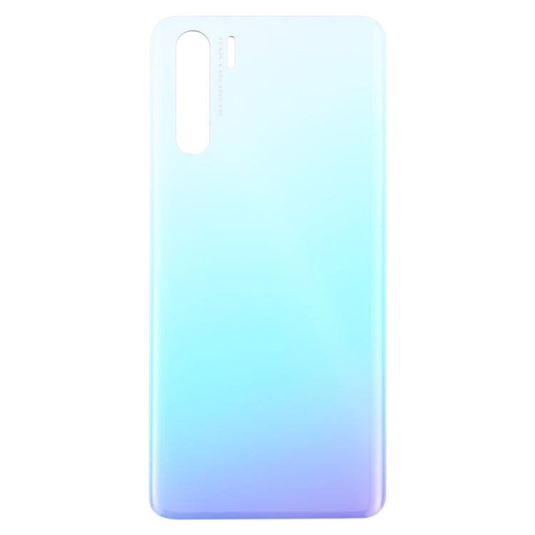 For OPPO A91/F15 PCPM00 CPH2001 CPH2021 Battery Back Cover (Baby Blue) - Back Cover by PMC Jewellery | Online Shopping South Africa | PMC Jewellery | Buy Now Pay Later Mobicred