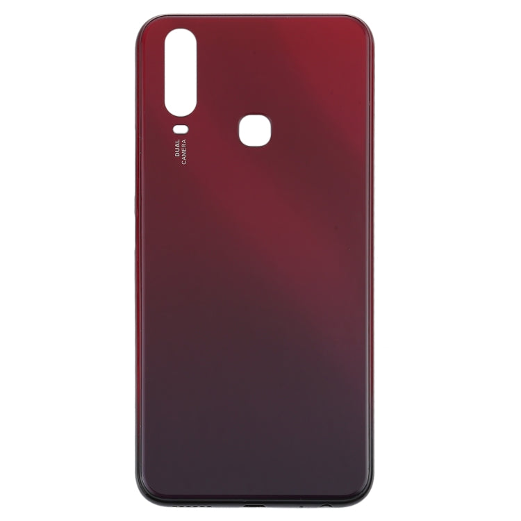 For Vivo Y3s / V1901A/V1901T Battery Back Cover (Red) - Back Cover by PMC Jewellery | Online Shopping South Africa | PMC Jewellery | Buy Now Pay Later Mobicred