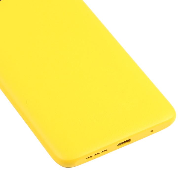 Original Battery Back Cover for Xiaomi Poco M3 M2010J19CG(Yellow) - Back Cover by PMC Jewellery | Online Shopping South Africa | PMC Jewellery | Buy Now Pay Later Mobicred