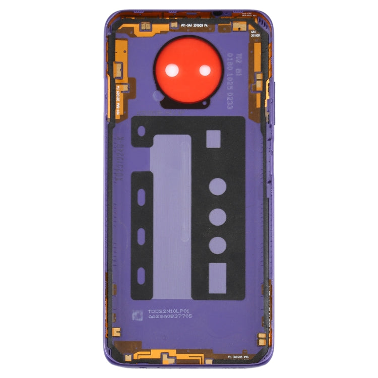 Original Battery Back Cover for Xiaomi Redmi Note 9 5G / Redmi Note 9T M2007J22G M2007J22C(Purple) - Back Cover by PMC Jewellery | Online Shopping South Africa | PMC Jewellery | Buy Now Pay Later Mobicred