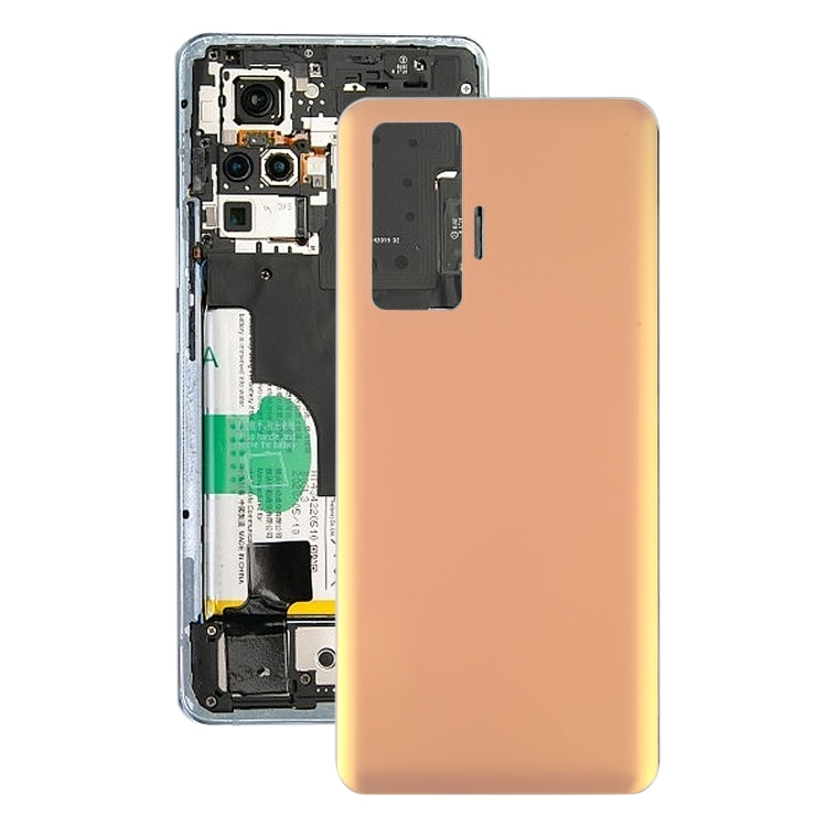 For Vivo X50 Pro V2005A Battery Back Cover (Gold) - Back Cover by PMC Jewellery | Online Shopping South Africa | PMC Jewellery | Buy Now Pay Later Mobicred