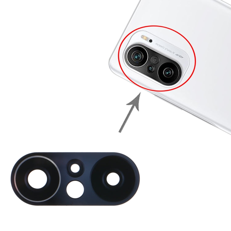 10 PCS Back Camera Lens for Xiaomi Mi 11i / Mi 11X / Mi 11X Pro / Redmi K40 Pro / Redmi K40 M2012K11AC M2012K11C - Camera by PMC Jewellery | Online Shopping South Africa | PMC Jewellery