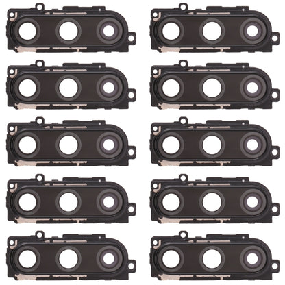 For Huawei Enjoy 10  10pcs Camera Lens Cover (Black) - Camera by PMC Jewellery | Online Shopping South Africa | PMC Jewellery | Buy Now Pay Later Mobicred