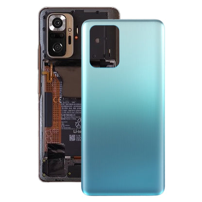 Original Back Battery Cover for Xiaomi Redmi Note 10 Pro (China) 5G(Green) - Back Cover by PMC Jewellery | Online Shopping South Africa | PMC Jewellery | Buy Now Pay Later Mobicred