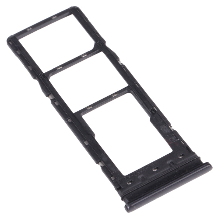 For infinix Smart 5 X657 X657C SIM Card Tray + SIM Card Tray + Micro SD Card Tray (Black) - Card Tray by PMC Jewellery | Online Shopping South Africa | PMC Jewellery