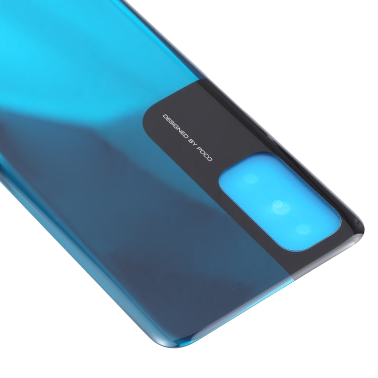 Original Battery Back Cover for Xiaomi Poco M3 Pro 5G M2103K19PG, M2103K19PI(Blue) - Back Cover by PMC Jewellery | Online Shopping South Africa | PMC Jewellery | Buy Now Pay Later Mobicred