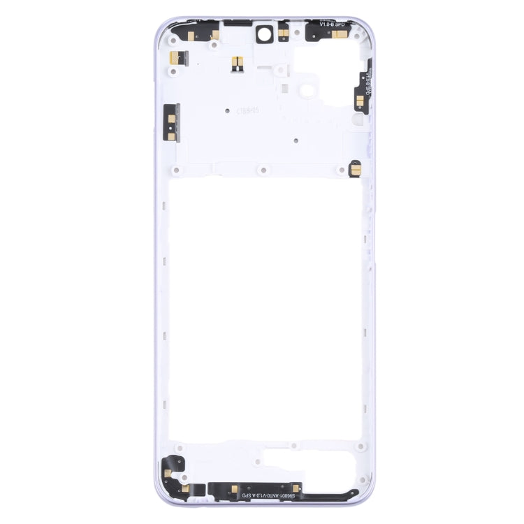 For Samsung Galaxy A22 5G  Middle Frame Bezel Plate (Purple) - Frame Bezel Plate by PMC Jewellery | Online Shopping South Africa | PMC Jewellery | Buy Now Pay Later Mobicred