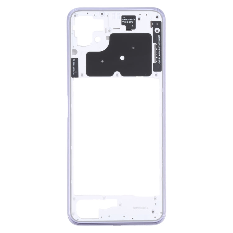 For Samsung Galaxy A22 5G  Middle Frame Bezel Plate (Purple) - Frame Bezel Plate by PMC Jewellery | Online Shopping South Africa | PMC Jewellery | Buy Now Pay Later Mobicred