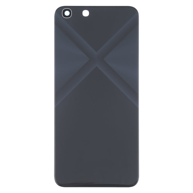 For Alcatel One Touch X1 7053D Glass Battery Back Cover  (Black) - Back Cover by PMC Jewellery | Online Shopping South Africa | PMC Jewellery | Buy Now Pay Later Mobicred