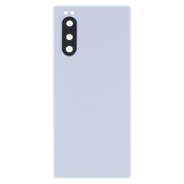 Battery Back Cover for Sony Xperia 5(Grey) - Back Cover by PMC Jewellery | Online Shopping South Africa | PMC Jewellery