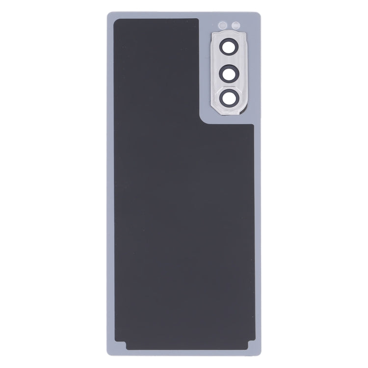 Battery Back Cover for Sony Xperia 5(Grey) - Back Cover by PMC Jewellery | Online Shopping South Africa | PMC Jewellery