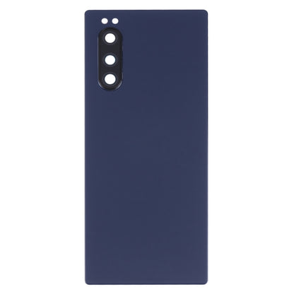 Battery Back Cover for Sony Xperia 5(Blue) - Back Cover by PMC Jewellery | Online Shopping South Africa | PMC Jewellery