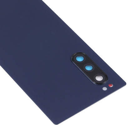 Battery Back Cover for Sony Xperia 5(Blue) - Back Cover by PMC Jewellery | Online Shopping South Africa | PMC Jewellery