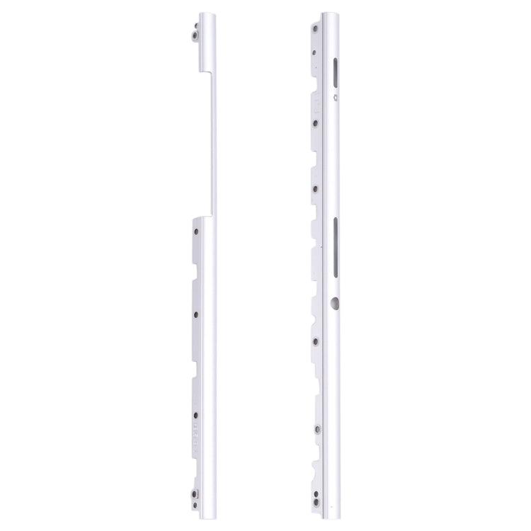 1 Pair Side Part Sidebar For Sony Xperia C5 Ultra (Silver) - Frame Bezel Plate by PMC Jewellery | Online Shopping South Africa | PMC Jewellery | Buy Now Pay Later Mobicred