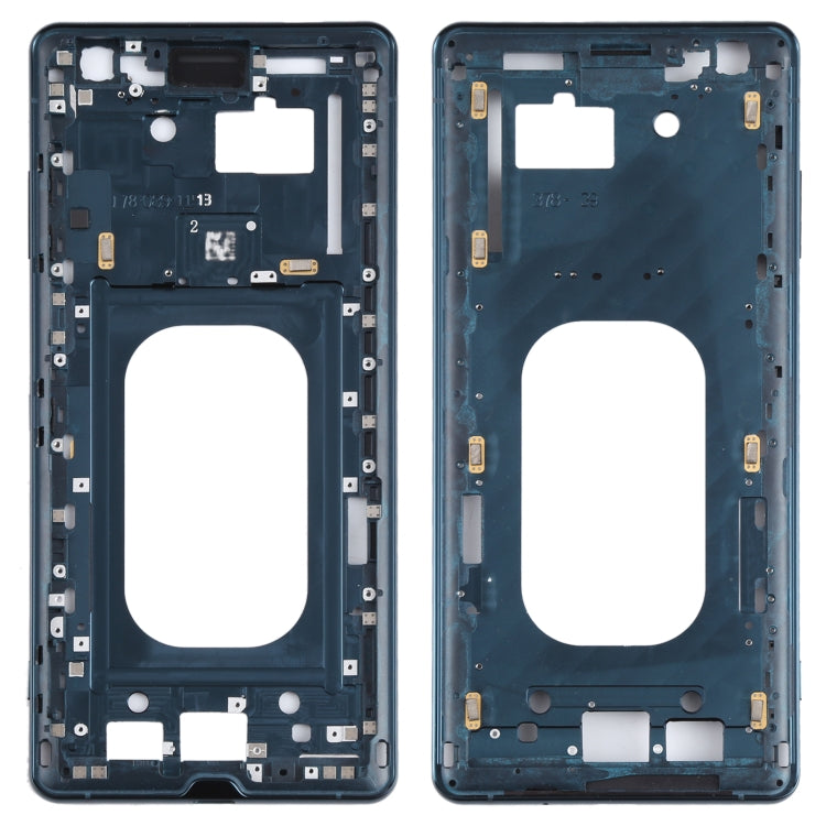 Middle Frame Bezel Plate for Sony Xperia XZ3(Blue) - Frame Bezel Plate by PMC Jewellery | Online Shopping South Africa | PMC Jewellery | Buy Now Pay Later Mobicred