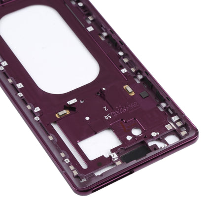 Middle Frame Bezel Plate for Sony Xperia XZ3(Purple) - Frame Bezel Plate by PMC Jewellery | Online Shopping South Africa | PMC Jewellery | Buy Now Pay Later Mobicred