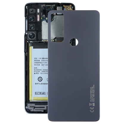 Original Battery Back Cover for TCL 20 R 5G(Grey) - For TCL by PMC Jewellery | Online Shopping South Africa | PMC Jewellery | Buy Now Pay Later Mobicred