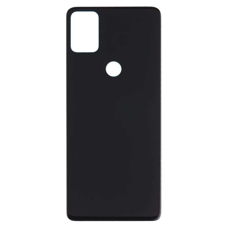 For Alcatel 3X 2020 5061 5061K 5061U Glass Battery Back Cover  (Black) - Back Cover by PMC Jewellery | Online Shopping South Africa | PMC Jewellery | Buy Now Pay Later Mobicred