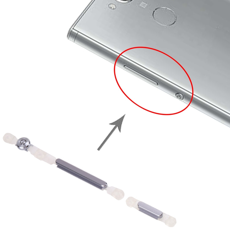 Power Button and Volume Control Button for Sony Xperia XA2 Ultra (Blue) - Others by PMC Jewellery | Online Shopping South Africa | PMC Jewellery | Buy Now Pay Later Mobicred