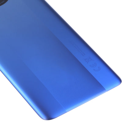Original Battery Back Cover for Xiaomi Poco X3 Pro M2102J20SG(Blue) - Back Cover by PMC Jewellery | Online Shopping South Africa | PMC Jewellery | Buy Now Pay Later Mobicred