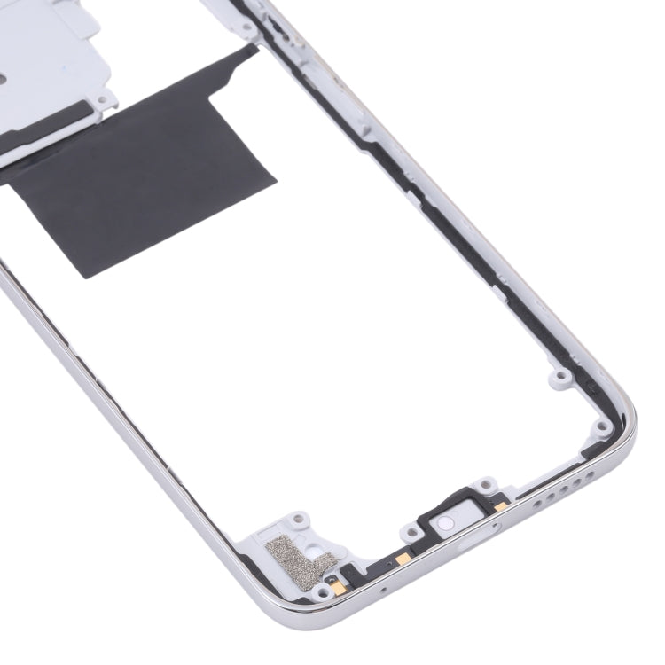 Middle Frame Bezel Plate for Xiaomi Redmi Note 11/Redmi Note 11S(White) - Frame Bezel Plate by PMC Jewellery | Online Shopping South Africa | PMC Jewellery | Buy Now Pay Later Mobicred