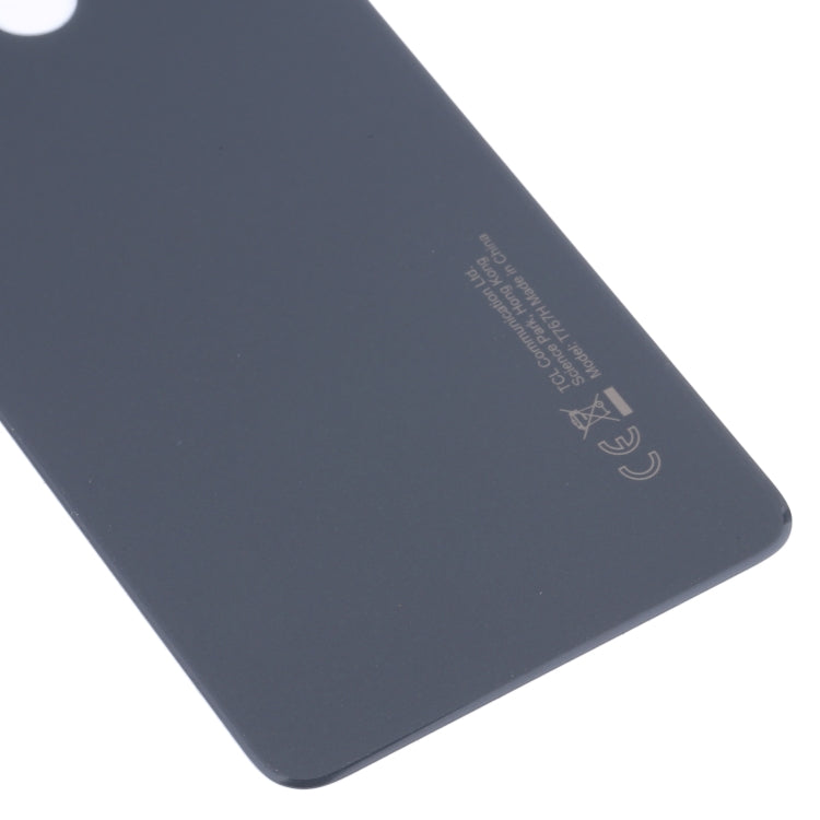 Battery Back Cover for TCL 20 R 5G/20 XE(Black) - For TCL by PMC Jewellery | Online Shopping South Africa | PMC Jewellery | Buy Now Pay Later Mobicred