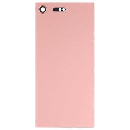 Original Battery Back Cover with Camera Lens for Sony Xperia XZ Premium(Pink) - Back Cover by PMC Jewellery | Online Shopping South Africa | PMC Jewellery | Buy Now Pay Later Mobicred