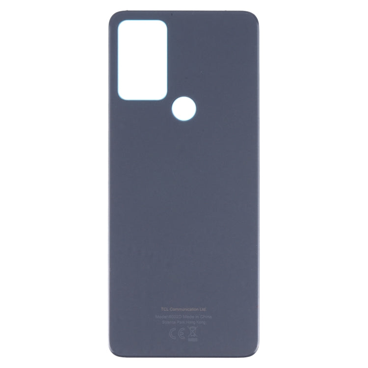 For Alcatel 1V 2021 6002A 6002D Battery Back Cover with Camera Lens  (Grey) - Back Cover by PMC Jewellery | Online Shopping South Africa | PMC Jewellery | Buy Now Pay Later Mobicred