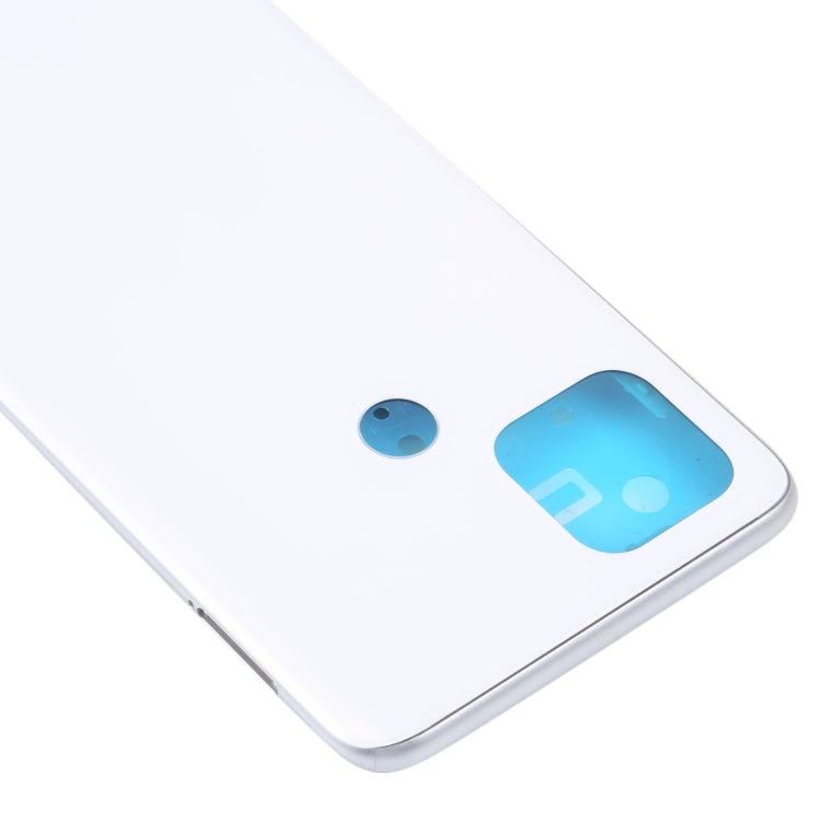 For OPPO A15/A15S/A35 Battery Back Cover with Middle Frame (White) - Back Cover by PMC Jewellery | Online Shopping South Africa | PMC Jewellery | Buy Now Pay Later Mobicred