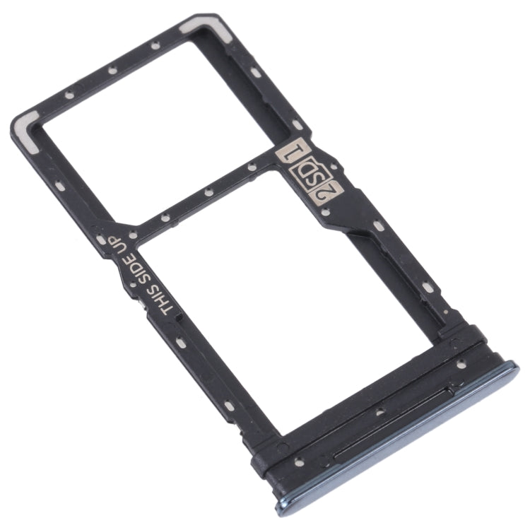 For Motorola Moto G52 SIM Card Tray + SIM / Micro SD Card Tray (Black) - Card Socket by PMC Jewellery | Online Shopping South Africa | PMC Jewellery