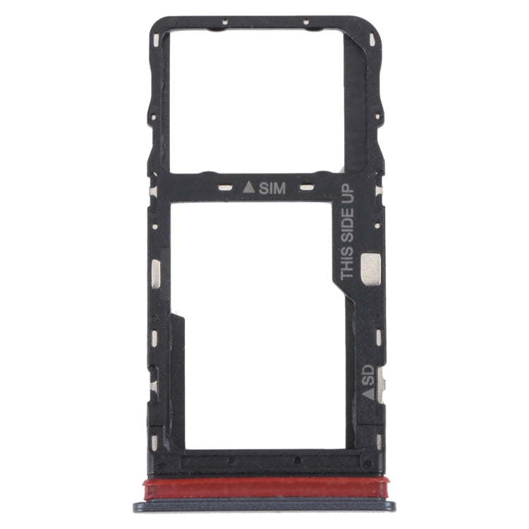 For TCL 30 V 5G Original SIM Card Tray + Micro SD Card Tray(Black) - For TCL by PMC Jewellery | Online Shopping South Africa | PMC Jewellery | Buy Now Pay Later Mobicred
