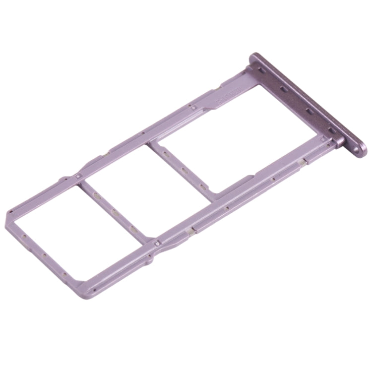 For Nokia 2.4 Original SIM + SIM / Micro SD Card Tray (Purple) - Card Tray by PMC Jewellery | Online Shopping South Africa | PMC Jewellery