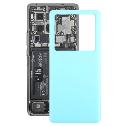 For vivo X80 Pro OEM Glass Material Battery Back Cover(Blue) - Back Cover by PMC Jewellery | Online Shopping South Africa | PMC Jewellery