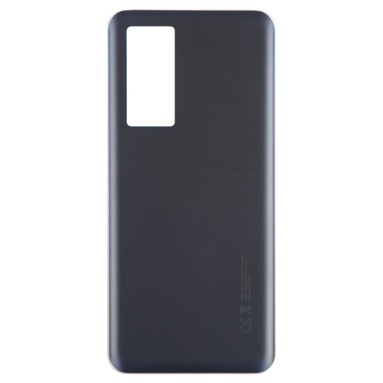 For Xiaomi 12T OEM Glass Material Battery Back Cover(Black) - Back Cover by PMC Jewellery | Online Shopping South Africa | PMC Jewellery | Buy Now Pay Later Mobicred