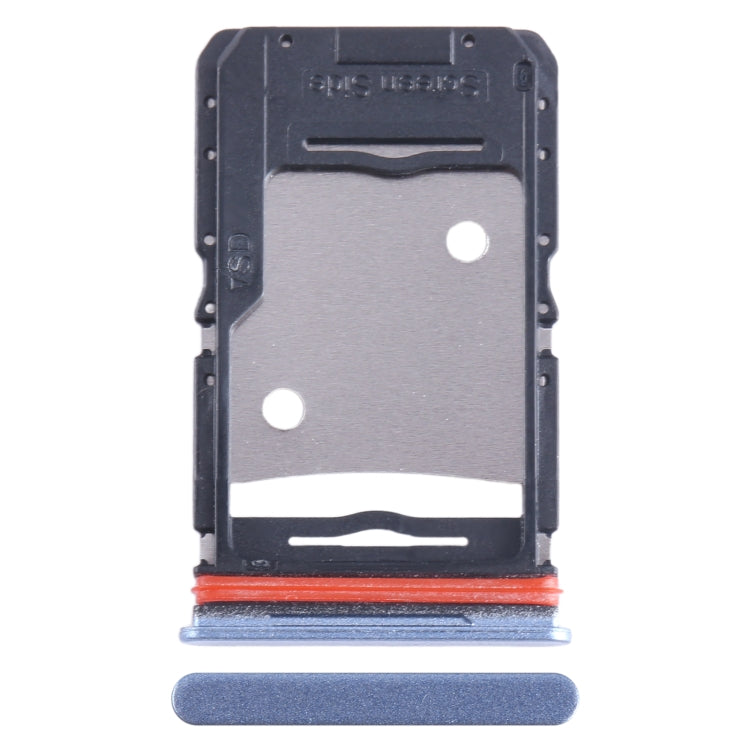 For Infinix Note 12 Pro 4G SIM Card Tray + SIM Card Tray + Micro SD Card Tray (Blue) - Card Tray by PMC Jewellery | Online Shopping South Africa | PMC Jewellery