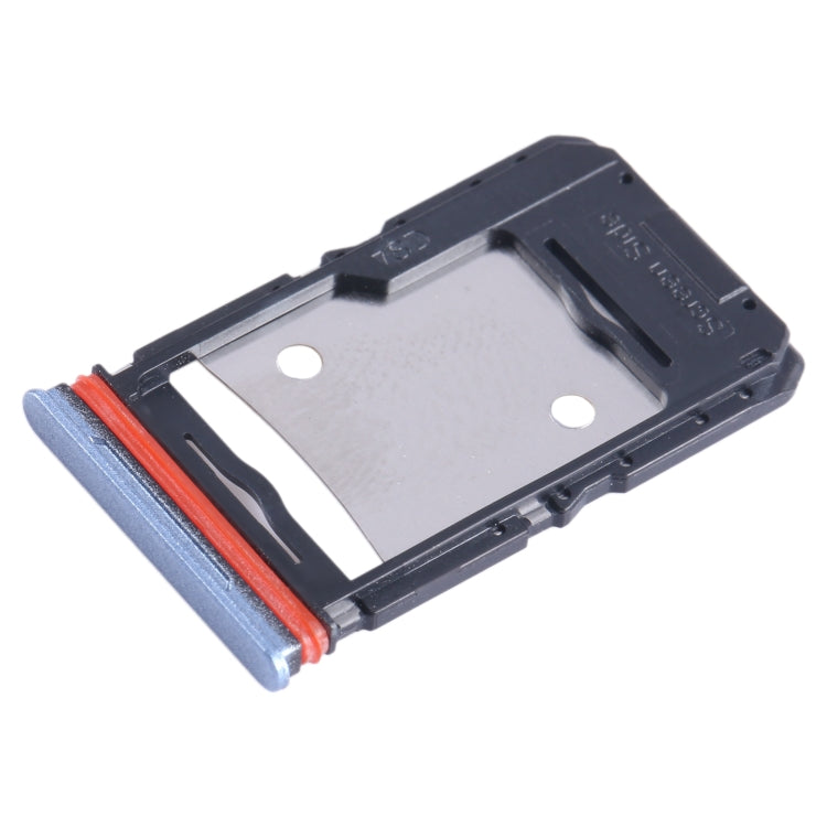 For Infinix Note 12 Pro 4G SIM Card Tray + SIM Card Tray + Micro SD Card Tray (Blue) - Card Tray by PMC Jewellery | Online Shopping South Africa | PMC Jewellery