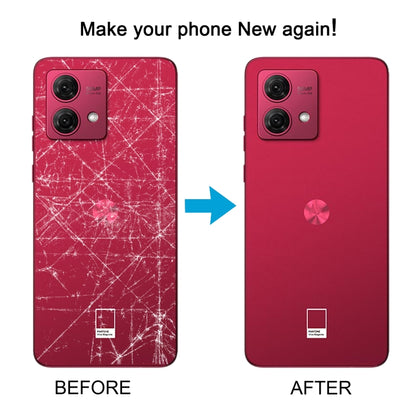 For Motorola Moto G84 Original Battery Back Cover(Red) - Back Cover by PMC Jewellery | Online Shopping South Africa | PMC Jewellery