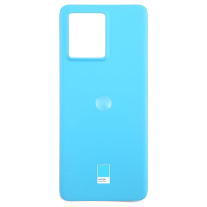 For Motorola Edge 40 Neo Original Battery Back Cover(Blue) - Back Cover by PMC Jewellery | Online Shopping South Africa | PMC Jewellery