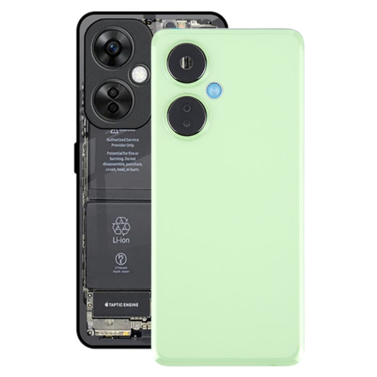 For OnePlus Nord CE 3 Lite Original Battery Back Cover with Camera Lens Cover(Green) - Back Cover by PMC Jewellery | Online Shopping South Africa | PMC Jewellery | Buy Now Pay Later Mobicred