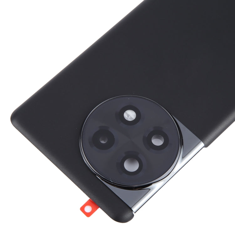 For OnePlus 11R Battery Back Cover with Camera Lens Cover(Black) - Back Cover by PMC Jewellery | Online Shopping South Africa | PMC Jewellery