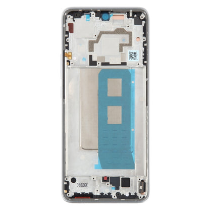 For Xiaomi Redmi K60 Pro Original OLED Material LCD Screen Digitizer Full Assembly with Frame (Silver) - LCD Screen by PMC Jewellery | Online Shopping South Africa | PMC Jewellery