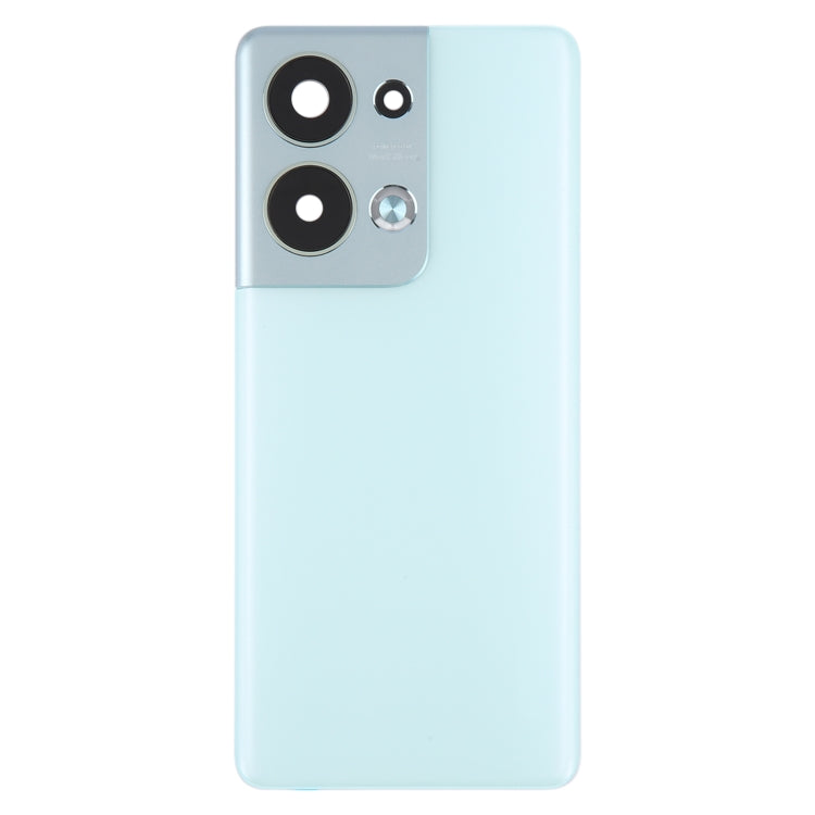 For OPPO Reno9 Pro+ Original Battery Back Cover with Camera Lens Cover(Blue) - Back Cover by PMC Jewellery | Online Shopping South Africa | PMC Jewellery | Buy Now Pay Later Mobicred