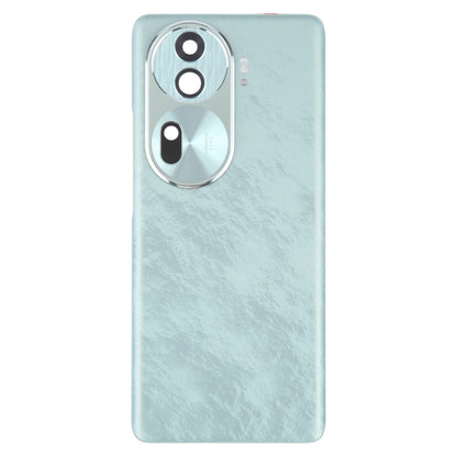 For OPPO Reno11 Pro 5G Original Battery Back Cover with Camera Lens Cover(Green) - Back Cover by PMC Jewellery | Online Shopping South Africa | PMC Jewellery | Buy Now Pay Later Mobicred