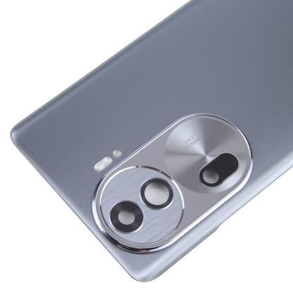 For OPPO Reno11 Pro 5G Original Battery Back Cover with Camera Lens Cover(Grey) - Back Cover by PMC Jewellery | Online Shopping South Africa | PMC Jewellery